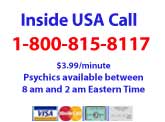 American Psychics: call from USA&nbsp;toll free&nbsp;psychic readings.